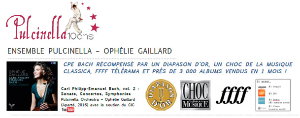 DIAPASON D’OR MAI 2016 DIAPASON D’OR MAI 2016